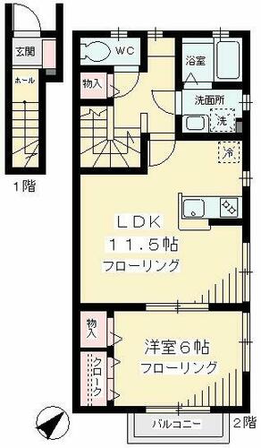 同じ建物の物件間取り写真 - ID:213102832610