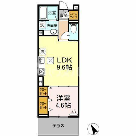 同じ建物の物件間取り写真 - ID:213103195310