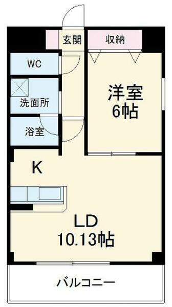 愛知県名古屋市千種区内山３丁目(賃貸マンション1LDK・9階・42.00㎡)の写真 その2