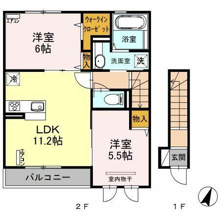 同じ建物の物件間取り写真 - ID:211047137039