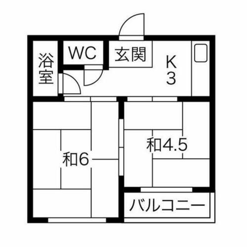 同じ建物の物件間取り写真 - ID:221010543444