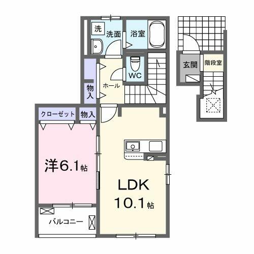 同じ建物の物件間取り写真 - ID:219001749260