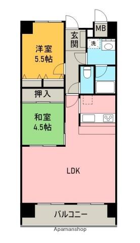 同じ建物の物件間取り写真 - ID:238007169721