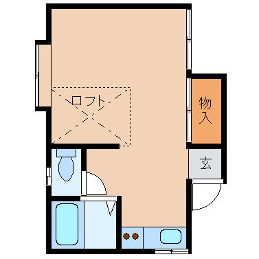 アリス三条第二２号館｜新潟県三条市三竹１丁目(賃貸アパート1K・2階・23.18㎡)の写真 その2