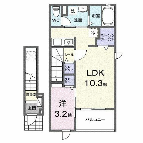 同じ建物の物件間取り写真 - ID:211047041836