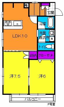 同じ建物の物件間取り写真 - ID:222016625522