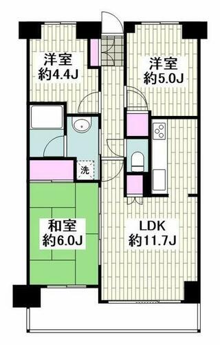 同じ建物の物件間取り写真 - ID:214055712983