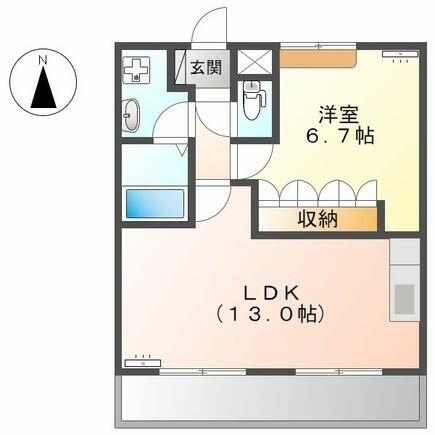 同じ建物の物件間取り写真 - ID:211047064231