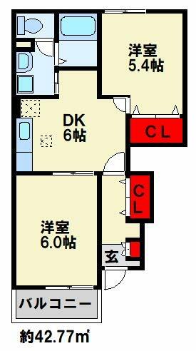 同じ建物の物件間取り写真 - ID:240028661379