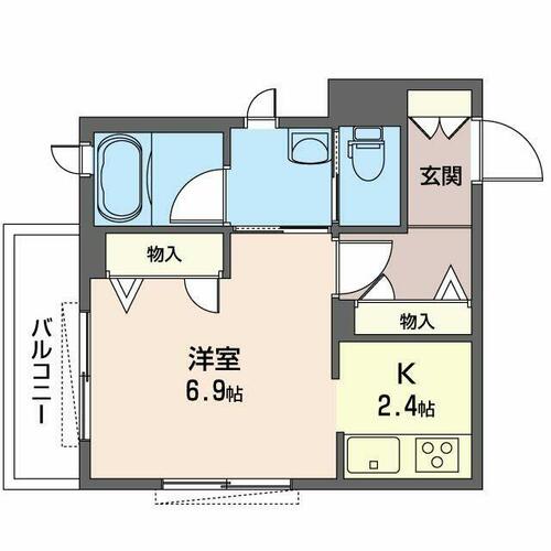 同じ建物の物件間取り写真 - ID:214055773487