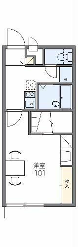 レオパレスメイホワール 101｜静岡県富士市中柏原新田(賃貸アパート1K・1階・23.18㎡)の写真 その2