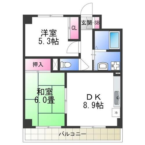 同じ建物の物件間取り写真 - ID:227082135255