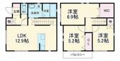 浜松市中央区将監町 2階建 築12年のイメージ