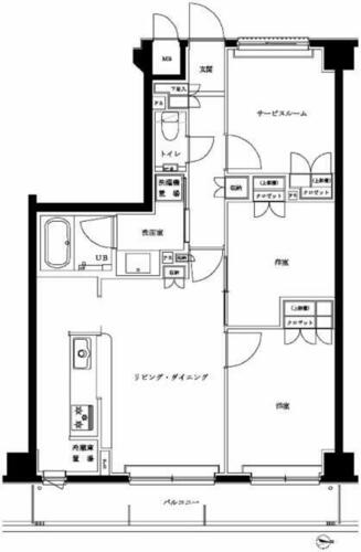 同じ建物の物件間取り写真 - ID:213103122346