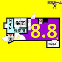 Ｍ’ｓマンション  ｜ 愛知県名古屋市中区大須４丁目（賃貸マンション1R・2階・23.83㎡） その2