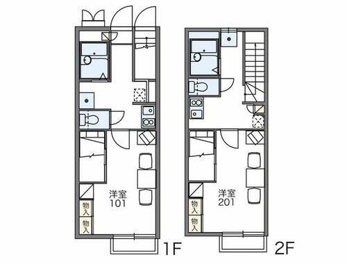 同じ建物の物件間取り写真 - ID:211047139141