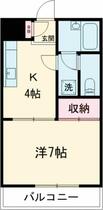 第１いづみマンション 102 ｜ 東京都国分寺市富士本１丁目（賃貸マンション1K・1階・24.75㎡） その2