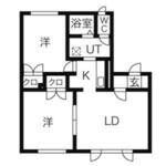 札幌市南区川沿一条3丁目 2階建 築21年のイメージ