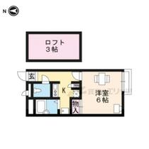 レオパレスＭＡＩＳＯＮ　ＪＵＲＡＫＵ 102 ｜ 京都府京都市山科区大宅沢町（賃貸アパート1K・1階・20.28㎡） その2