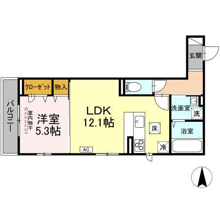 同じ建物の物件間取り写真 - ID:238007173260