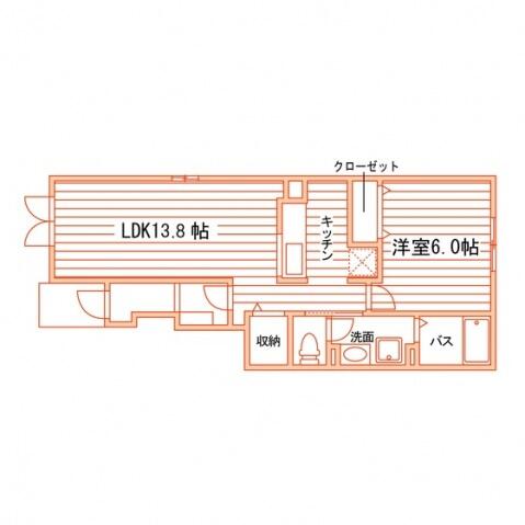 同じ建物の物件間取り写真 - ID:205000484293