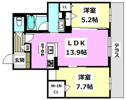 同じ建物の物件間取り写真 - ID:227078322048