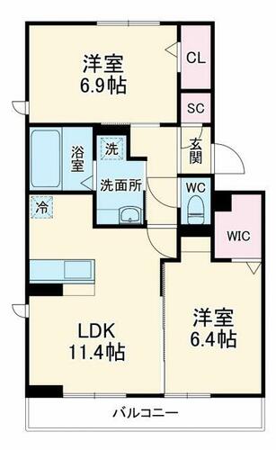 同じ建物の物件間取り写真 - ID:211047122813