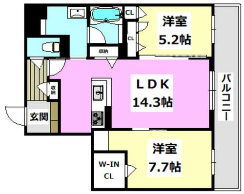 同じ建物の物件間取り写真 - ID:227078321896