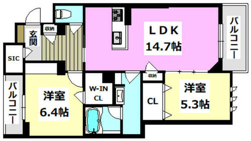 同じ建物の物件間取り写真 - ID:227078322021