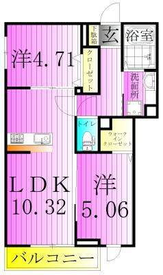 同じ建物の物件間取り写真 - ID:213103647701