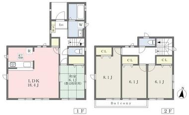 間取り：204011884553