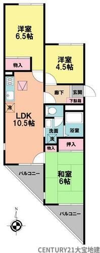 同じ建物の物件間取り写真 - ID:212042295535