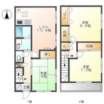 リバティヒルズ 102 ｜ 神奈川県横浜市戸塚区舞岡町（賃貸テラスハウス3LDK・--・81.45㎡） その2