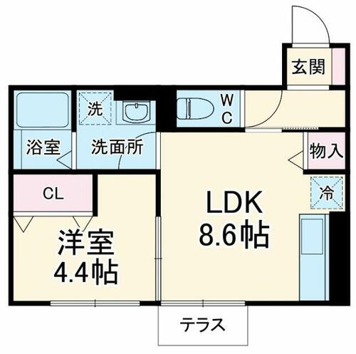 同じ建物の物件間取り写真 - ID:223032378364