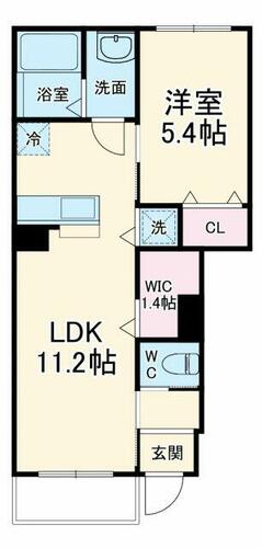 同じ建物の物件間取り写真 - ID:214058899722