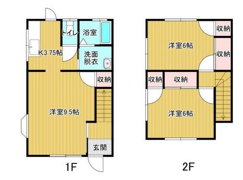 ファミールＫＢＳ1の間取り