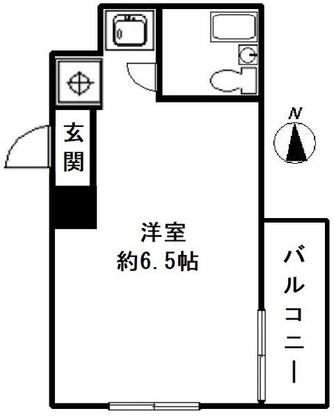 シグマース国立 4-C｜東京都国立市中１丁目(賃貸マンション1K・4階・13.83㎡)の写真 その2