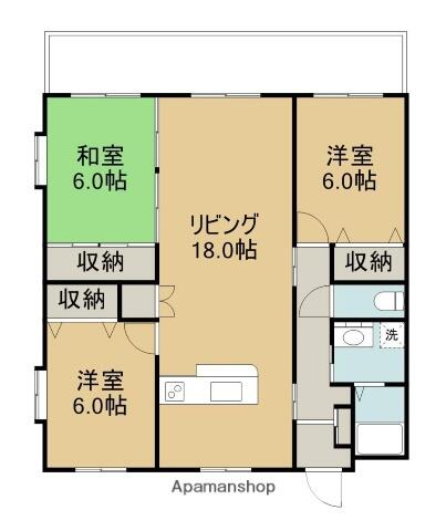 同じ建物の物件間取り写真 - ID:244004015749