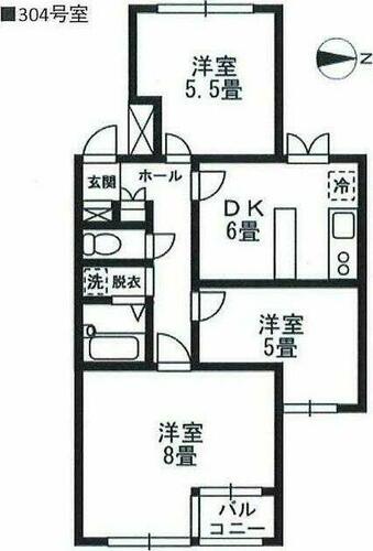 同じ建物の物件間取り写真 - ID:214055744680