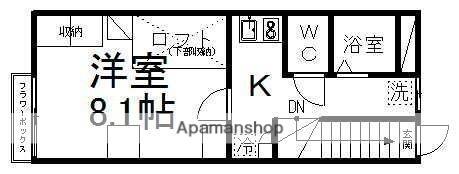 同じ建物の物件間取り写真 - ID:204004177457