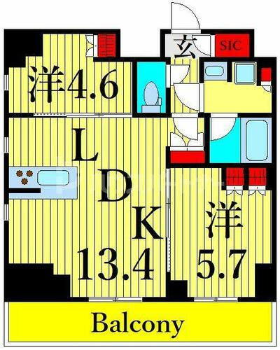 同じ建物の物件間取り写真 - ID:213103362355