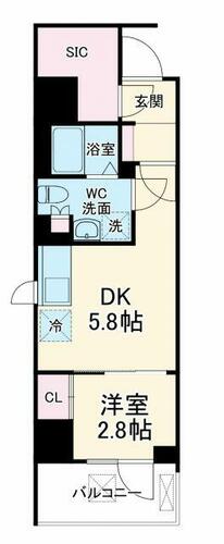 同じ建物の物件間取り写真 - ID:214055776174