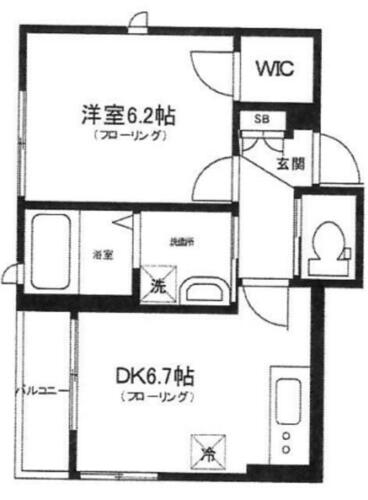 同じ建物の物件間取り写真 - ID:213103162847