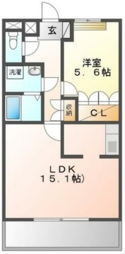 同じ建物の物件間取り写真 - ID:211047108180