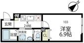 横浜市旭区鶴ケ峰本町１丁目 2階建 築2年のイメージ