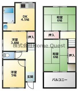 間取り：227100951564