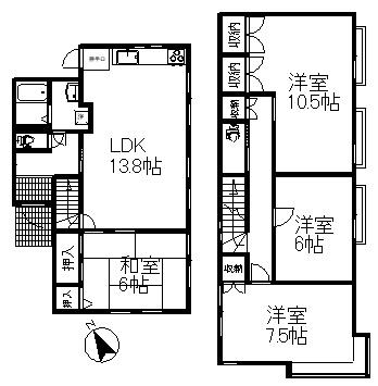 detached 埼玉県比企郡鳩山町鳩ヶ丘２丁目
地図を見る