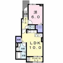 ビューシティ泉　Ⅴ 102 ｜ 宮城県仙台市泉区上谷刈３丁目（賃貸アパート1LDK・1階・44.01㎡） その2