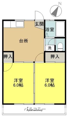 同じ建物の物件間取り写真 - ID:207001178825