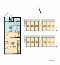 松本Ⅰ 108 ｜ 沖縄県沖縄市松本５丁目（賃貸マンション1K・1階・21.75㎡） その14